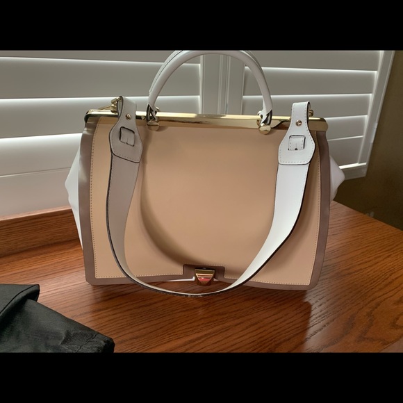 Prens Leather trapeze bag made in Turkey - Picture 6 of 8